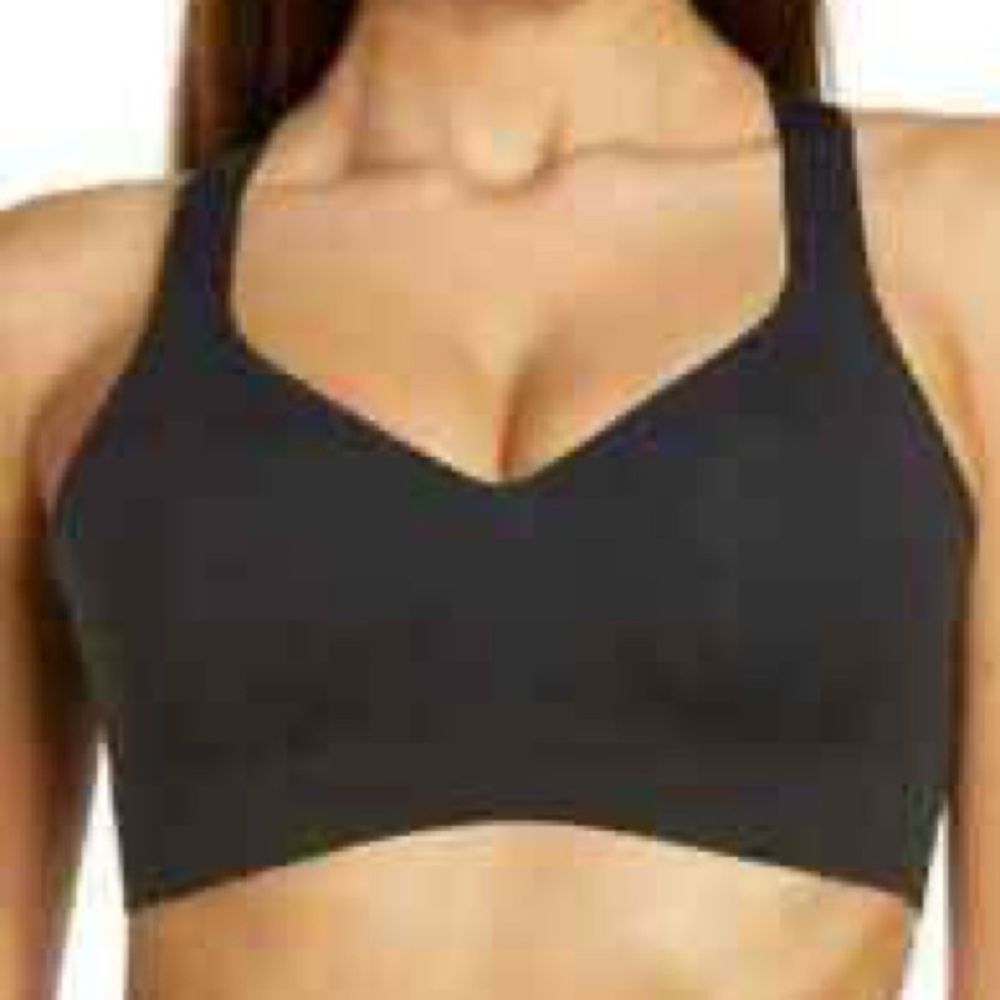 CHANTELLE 2948 HIGH IMPACT WIREFREE SPORTS BRA BLACK SIZE XL NWOT - Picture 6 of 7